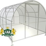 Теплицы Агро, Титан, Сибирская, Престиж, Импласт . Труба оцинкованная 20х20 или 40х20. шаг 1 м и усиленный каркас с шагом 67. Доставка - 1630-152-9 фото