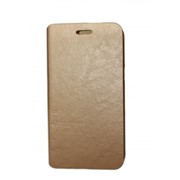 Чехол-книжка кожаный Flip Cover для Samsung Galaxy A3 SM-A300H золотой HC фотография