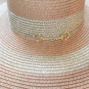 Летняя широкополая шляпа фото