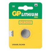 Батарейки GP Lithium CR2430 (CR2430-C1) фотография