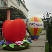 Композиции из воздушных шаров, Пневмонадувные конструкции. фотография