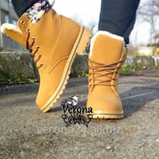 Ботинки женские зимние тимберленды фото
