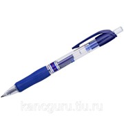 Ручки и стержни Crown Ручка гелевая CROWN автом., с рез., синяя фотография
