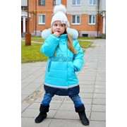 Пальто зимнее для девочки модель 7210И фото
