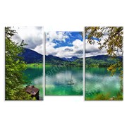 Картина Альпийское озеро фото