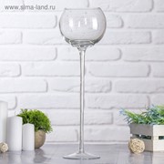 Ваза “Кайлаш-4“ на ножке 50х15,6 см 1,7 л фото