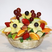 Фруктовый букет “Пятилистник с фруктами“ фотография