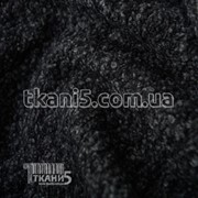 Ткань Пальтовая ткань шерсть букле (темно-серый) 5246