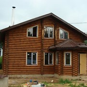 Дома деревянные из бревен