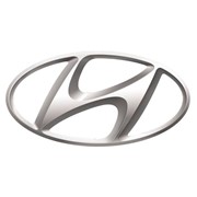Эмблема хром SW Hyundai 115x60мм (скотч/крепеж) фото