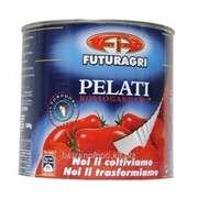 Futuragri Pomodori PELATI - Целые помидоры без кожуры, 2650 gr