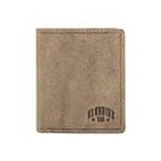 Бумажник KLONDIKE «Jamie», натуральная кожа в коричневом цвете, 9 х 10,5 см (54547)