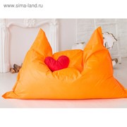 Кресло-подушка, цвет оранжевый фото