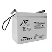 Аккумуляторная батарея AGM RITAR RA12-60, Gray Case, 12V 60.0Ah ( 260 x 169 x 211 (218) ) Q1 фото