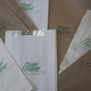 Пакеты бумажные, упаковочные. фото
