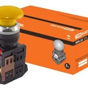 Кнопка AEА-22 “Грибок“ желтый d22мм 1з+1р TDM ELECTRIC SQ0704-0036 фото