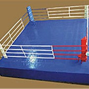 Ринг боксерский 6х6 м на помосте 7х7х1 м (монтажный размер 7х7 м) фото