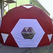 Геодезическая палатка павильон, Купольные накрытия