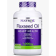 Витамины жиры Natrol Flax Seed Oil 200 капс. фото