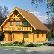 Проект деревянного дома, артикул 7
