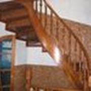 Деревянные винтовые лестницы фото