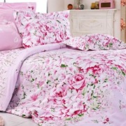 Белье постельное из сатин-твила Нежно розовое фото