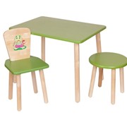 Детский стол со стулом, набор №4 фото