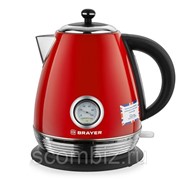 Электрический чайник Brayer BR1007RD, 2200 Вт, 1,7 л, Strix фотография