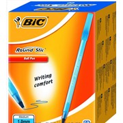 Ручка шариковая BIC раунд стик синяя