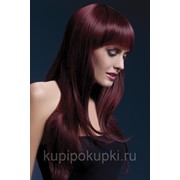 Бордовый парик Sienna бордовый фотография