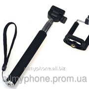 Монопод для мобильного телефона Apple iPhone / Samsung / Lenovo / Htc / Sony + Bluetooth пульт Black фото