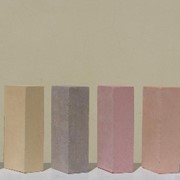 Кирпич силикатный полнотелый цветной М150 фото