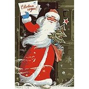 Картина по номерам ТМ Цветной (20х30 см) Дед Мороз