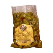 I SAPORI Olive schiacciate - Оливки зелені з приправами (500 gr)