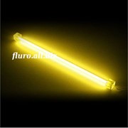 Лампа желтая флуоресцентная фото
