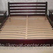 Дубовая кровать Масу - 2 (190\200*150\160) массив - дуб. фото