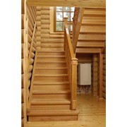 Изготовление деревянных лестниц фото
