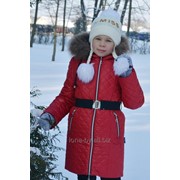 Пальто зимнее для девочки модель 7201И