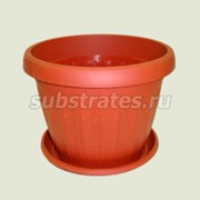 Вазон с подставкой ТЕРРА 17 л фото