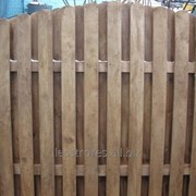 Забор деревянный 1022 фото