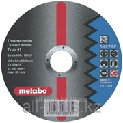 Отрезной круг Metabo сталь Flexiamant S 125x1,6 прямой А46Т Код: 616192000 фотография