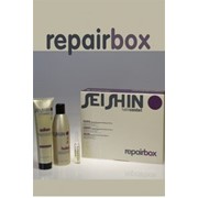 HAIR REPAIR BOX / Репиа Бокс (набор “Восстановление поврежденных волос“) шампунь, маска, ампулы Акари 10 шт х 10 мл фото
