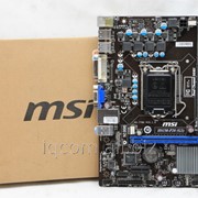 Материнская плата LGA-1155 MSI H61M-P20(G3) Intel H61 2 HD Graphics Micro-ATX Box полный комплект фотография