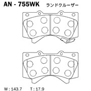 Тормозная колодка Akebono AN-755WK