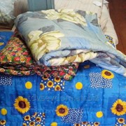 Одеяло 1,5 спальное, 140х205 см. Наполнитель синтепон 200 гр./м2 фото