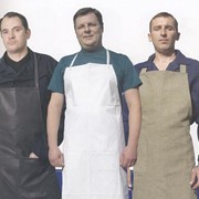 Фартук прорезиненный, рабочие фартуки. фото