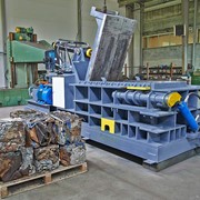 Гидравлический пакетировочный пресс для металлолома ПГП-290 фото