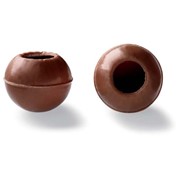 Трюфельные капсулы (сферы) из молочного шоколада Callebaut фото