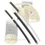 Набор самурайских мечей, 2 шт. (сувенирный) L1=102, L2=78см Металл, Дерево, Текстиль фото