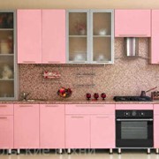 Кухня Розовая арт. ПМ018 фото